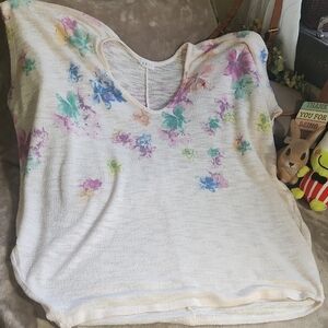 Colorful Floral Women's Blouse By Enti OSFM